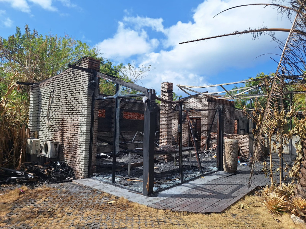 Kebakaran Restaurant di Banjar Kutuh, Desa Kutuh, Kecamatan Kuta Selatan Tanggal 15 Juni 2024